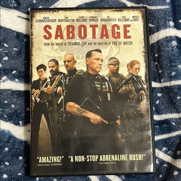 Sabotage DVD Movie - Picture 1 of 1